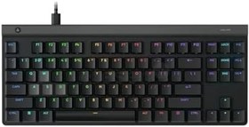 Resim Logitech G G515 RAPID TKL Düşük Profil Kablolu Oyun Klavyesi, PC için Tamamen Özelleştirilebilir Düşük Profil Analog Anahtarlar, Hızlı Tetikleyici, USB-A, ABD INT'L QWERTY - Siyah 