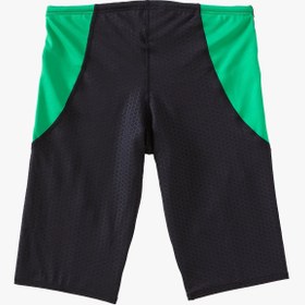 Resim Durafast Elite® Boy's Jammer Swimsuit | Hexa 014 Black/Green - 22 
