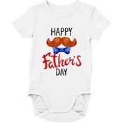 Resim Hepsimex Bebek Zıbın Happy Fathers Day Yazılı 