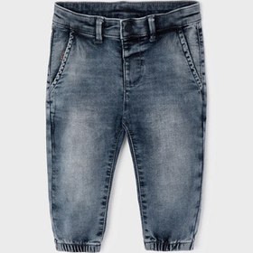 Resim Mayoral erkek bebek denim yumuşak pantolon 2529 - GRİ / 12 ay 