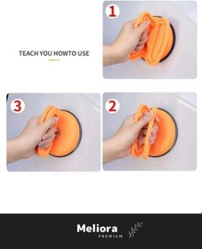 Resim Premium Çok Amaçlı Pratik Araba Otomobil Araç Kaporta Vakum Araç Göçük Vantuz Büyük Boy 