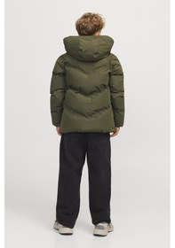 Resim Jack Jones Erkek Çocuk Mont 12261353 Haki 