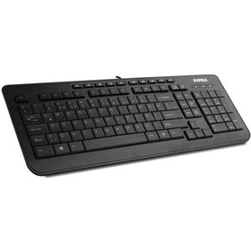 Resim EVEREST DLK-3100U Q Türkçe USB Multimedya Siyah Klavye 