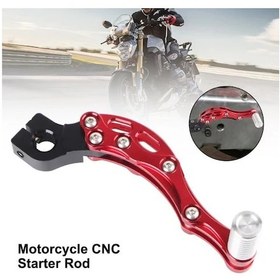 Resim Tongdashop Jog50/90/100 Husi 100cc Ghost Fire Rsz Titanyum Cnc Marş Kolu 