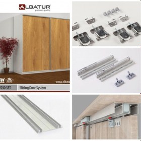 Resim M03 7030 Sft 75 Kg Ayarlı Sürme Kapak Sistemi (3 Metre Alt Ve Üs 