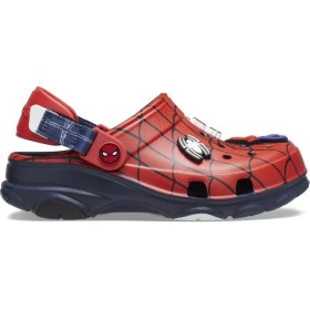 Resim Crocs Kız Çocuk Spiderman All Terrain Terlik Kırmızı Düz Topuklu Konforlu Tasarım CS208786 