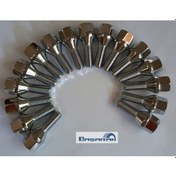 Resim Bijon Takımı Krom Kaplı M12 X 1.25 Aa 19 Mm Diş 28 Boy 56 Mm Takım 16 Adet 