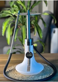 Resim Xros White Model Çantalı Çelik Nargile Takımı 