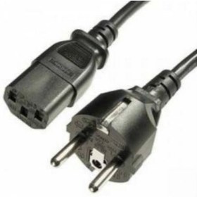 Resim Masaüstü Kasa Power Güç Kablosu Monitör Kablosu 0.75Mm 1.8 Metre 