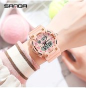 Resim Sunshine022 Sanda Erkek Kol Saati Spor Outdoor Klasik Trend Çift Elektronik Haftalık Takvim Hediye Mavi Kırmızı Diğer 