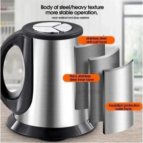 Resim 5l Elektrikli Mutfak Robotu, Paslanmaz Çelik, Sebze Dilimleme ve Karıştırma Özellikli 