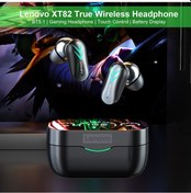 Resim Lemestar Lenovo Xt82 Bluetooth 5.1 Kulaklıklar: Dokunmatik Kontrol, Mikrofonlu, 300mah Şarj Kutusu İle Ayna Sayı Gösterimi, Siyah 