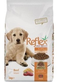 Resim Reflex Biftekli ve Pirinçli Yavru Köpek Maması 3 KG 