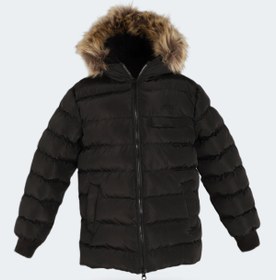 Resim CALISTO NEW Unisex Çocuk Mont & Kaban Siyah 