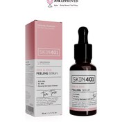 Resim Skin401 AHA %10 BHA %2 Canlandırıcı Cilt Tonu Eşitleyici Yüz Peeling Serum 30ml 