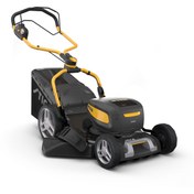 Resim Stiga Combi 753E V Akülü Çim Biçme Makinesi (2x5Ah Bataryalı ve Çiftli Şarj Aleti Dahil ) 