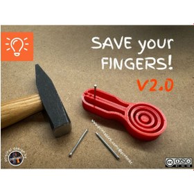 Resim abbaatölye 3D ÇEKİÇ PARMAK KORUMA APARATI 