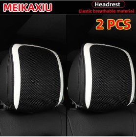 Resim Kadınlar İçin Rahat Kafa Dayanağı Kapağı Yastık Minder İçin 1 Veya 2 Adet Üç White 2pcs 