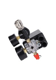 Resim 25-50 Lt Kompresör Basınç Şalteri Komple Seti 6 Parça 