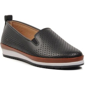 Resim Ayakmod 061 Siyah Kadın Günlük Ayakkabı 001 