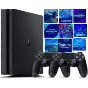Resim Playstation 4 Silim Ksa 500 GB 9 Dijital Oyunlu 2 Kol Ithalatçı Garantili 