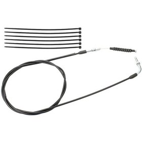 Resim Hightower Black-xhmot 208cm Dayanıklı Demir Gaz Kablosu Atv Kartlar İçin Evrensel 