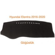 Resim Hyundai Elantra 2016-2020 Torpido Göğüs Koruyucu Örtü 