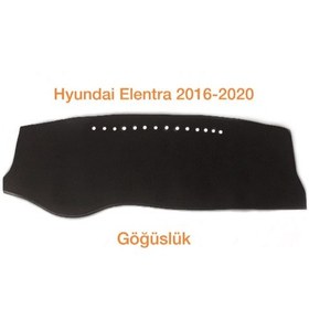 Resim Hyundai Elantra 2016-2020 Torpido Göğüs Koruyucu Örtü 