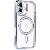 Resim 16 Kılıf Joke Simli Magneticsafe Kılıf - MAVI-(5796) 