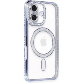 Resim 16 Kılıf Joke Simli Magneticsafe Kılıf - MAVI-(5796) 