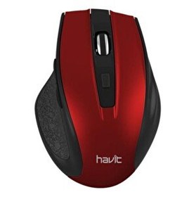 Resim Havit MS73GT 1600 Dpi Kırmızı Kablosuz Mouse 