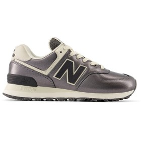 Resim New Balance WL574MGS-NB Lifestyle Women Shoes Antrasit Kadın Lifestyle Ayakkabı 
