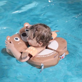 Resim Mambobaby Katlanabilir Göğüs Destekli Yüzme Simidi - Ayı 