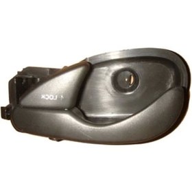 Resim HuShan 2002-2005 Ford Focus Uyumlu Sdhb Ön Kapı Iç Açma Kolu Sol(PÜTÜRLÜ SİYAH)(ADET)(OEM NO:1SDZ5422601AA) 