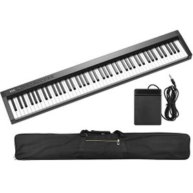 Resim Jwin JDP-8820 88 Tuşlu Şarjlı Bluetooth Piyano + Çanta 