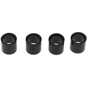 Resim 4 Adet Ağır Donanım Spacer Alüminyum Hız Toplu Rulman Spacer 0.39x0.39 İnç Siyah 