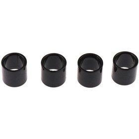 Resim 4 Adet Ağır Donanım Spacer Alüminyum Hız Toplu Rulman Spacer 0.39x0.39 İnç Siyah 