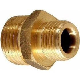 Resim Sarı Prinç Orantılı Nipel 1" X 1/2" 