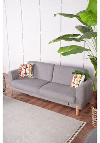 Resim Bohera Bohem Koltuk Üç Kişilik Koltuk Açık Gri Açık Gri 