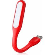 Resim Microcase Esnek USB Pc Notebook LED Lamba Aydınlatma - AL2488 Kırmızı Renk 