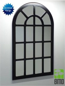 Resim 120x75 Dekoratif Siyah Ayna 