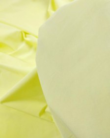 Resim Poplin Benzeri İnce Pamuklu Dokuma Yumuşak Limon Sarısıen: 150 Cm-1824 Renkli 