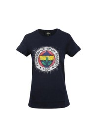 Resim Fenerbahçe Tribün Frozen Kadınlacivert Tshirt Lacivert 