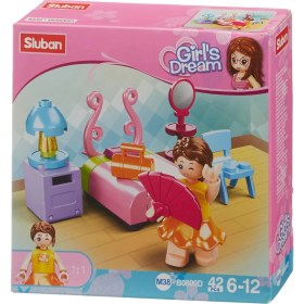 Resim 's Yatak Odası, Çok Renkli Yapım Seti, 42 Parça 