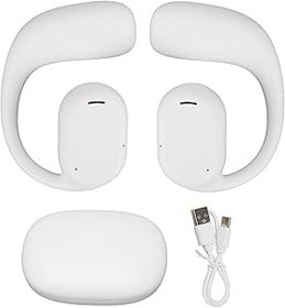 Resim Tyenaza Kulakbuds, Kablosuz Çevirmen Kulaklıkları Bluetooth 5.3 Çeviri 74 Diller 70 Accents Tercüman cihazı Müzik Çağrısı Uygulaması (White) 