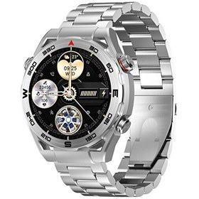 Resim Havit M9030 Ultra Amoled HD 46 MM Akıllı Saat Gri Metal Kordon 