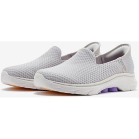Resim Skechers Skechers Slip-ins: Go Walk 7 - Daley Kadın Gri Yürüyüş Ayakkabısı 125228 Gylv Gri 