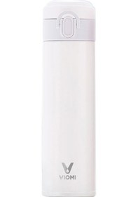 Resim Hangfox 300ml Vıomı Vakumlu Termos Bardak - 316 Paslanmaz Çelik, 24 Saat Isı Saklama, Tamamen Yıkama Uygun, Beyaz Siyah 