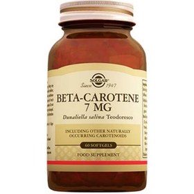 Resim Solgar Beta Carotene 7mg 60 Kapsül 