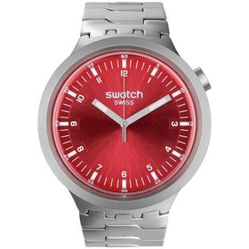 Resim Swatch Sb07s104g Big Bold Irony Scarlet Shimmer Erkek Kol Saati 